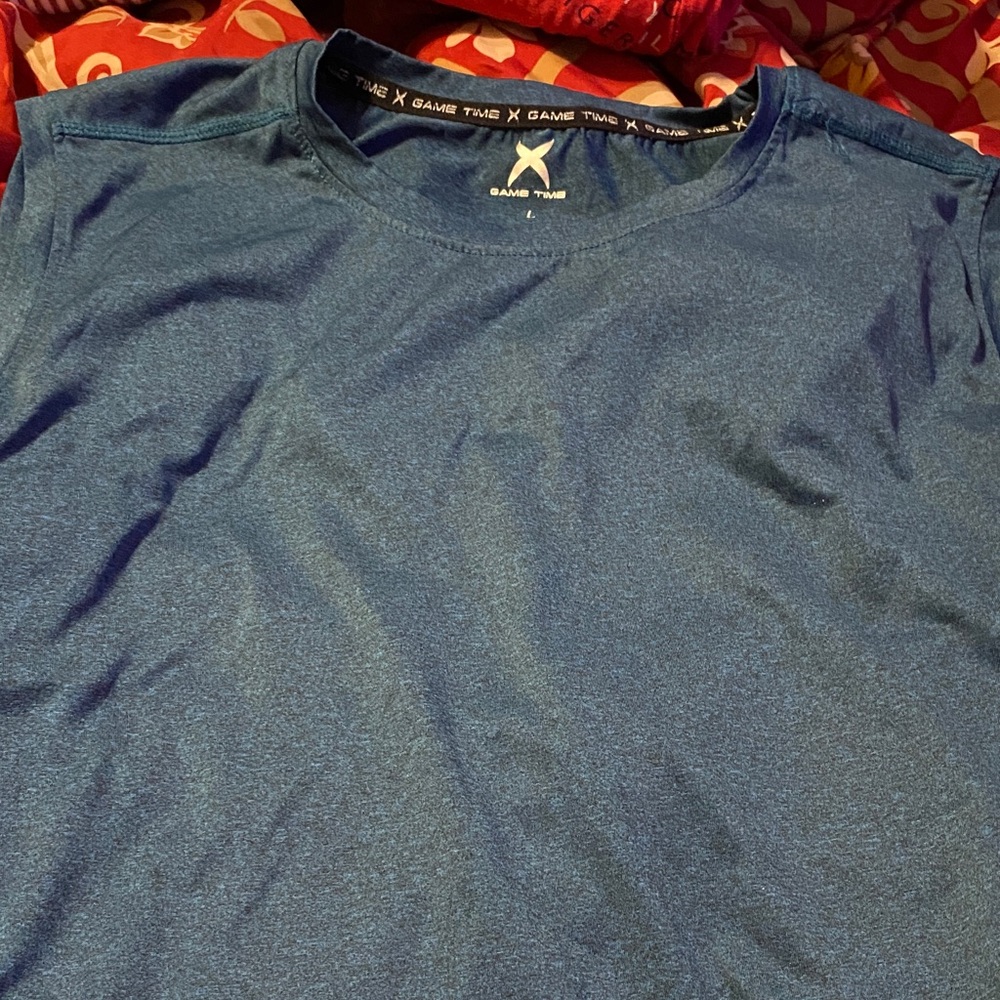 Game Time Men's Navy Tee